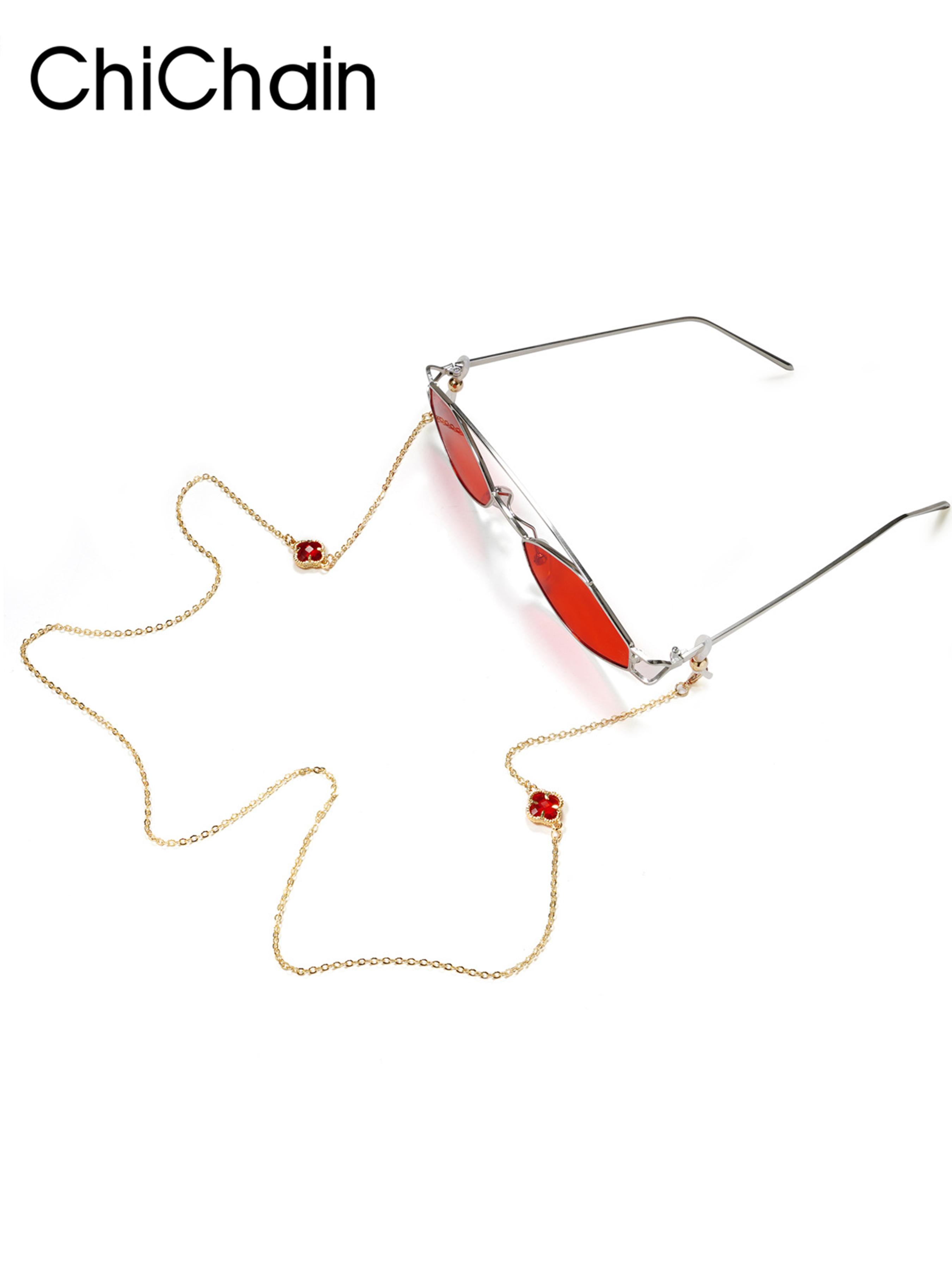 Metal Eyeglass Chain, Mask Strap, Eyewear Lanyard, Durable Metal Material, Secure Fit, Ideal for Daily Use, Single Piece Design