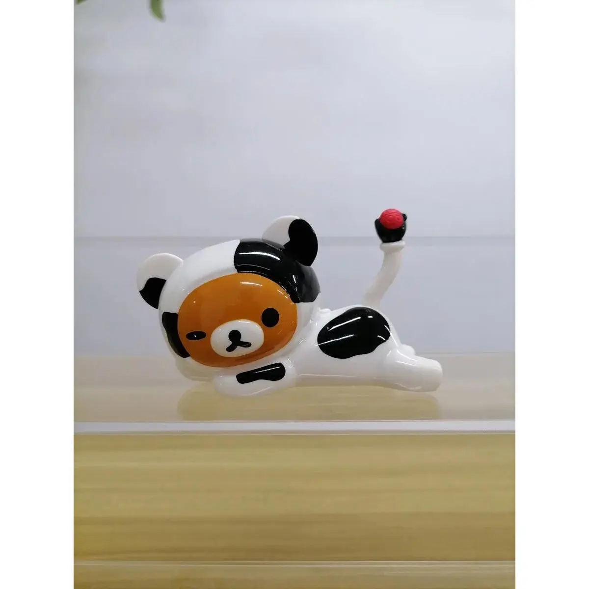 Rilakkumaas  Cartoon Figures Toy  RelaxBears Wags The Tail Doll Model Table Ornaments Children Boys Girls Birthday Gifts