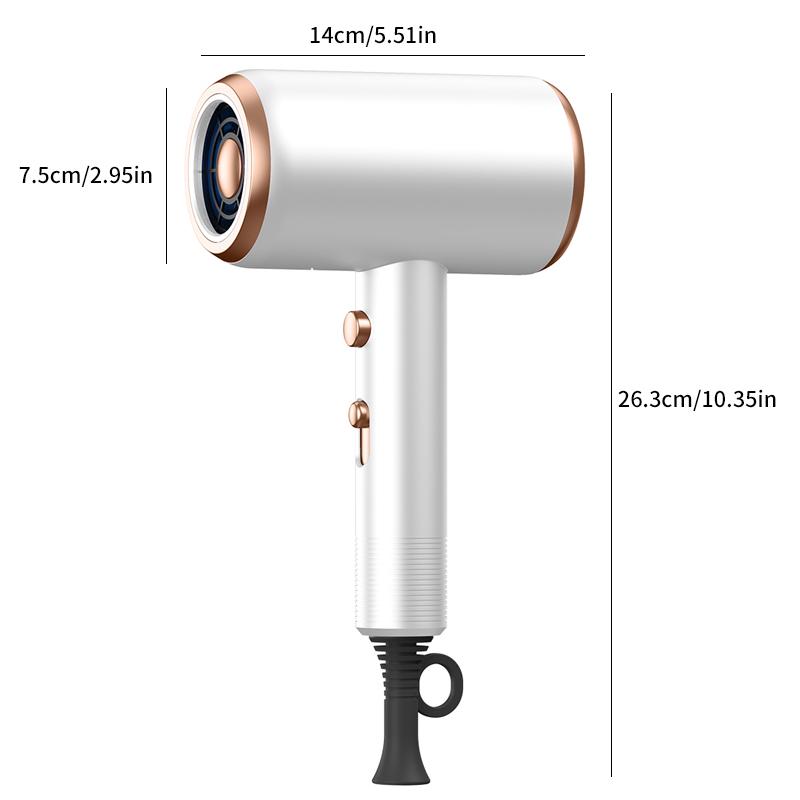 Hair Dryer with Diffuser Kit, 1 Set Powerful Hair Dryer with Comb and Diffuser, Lightweight, Suitable for Straight and Curly Hair, Perfect for Home, Travel, and Salon Use, Blow Dryer, Multifunctional Hair Dryer