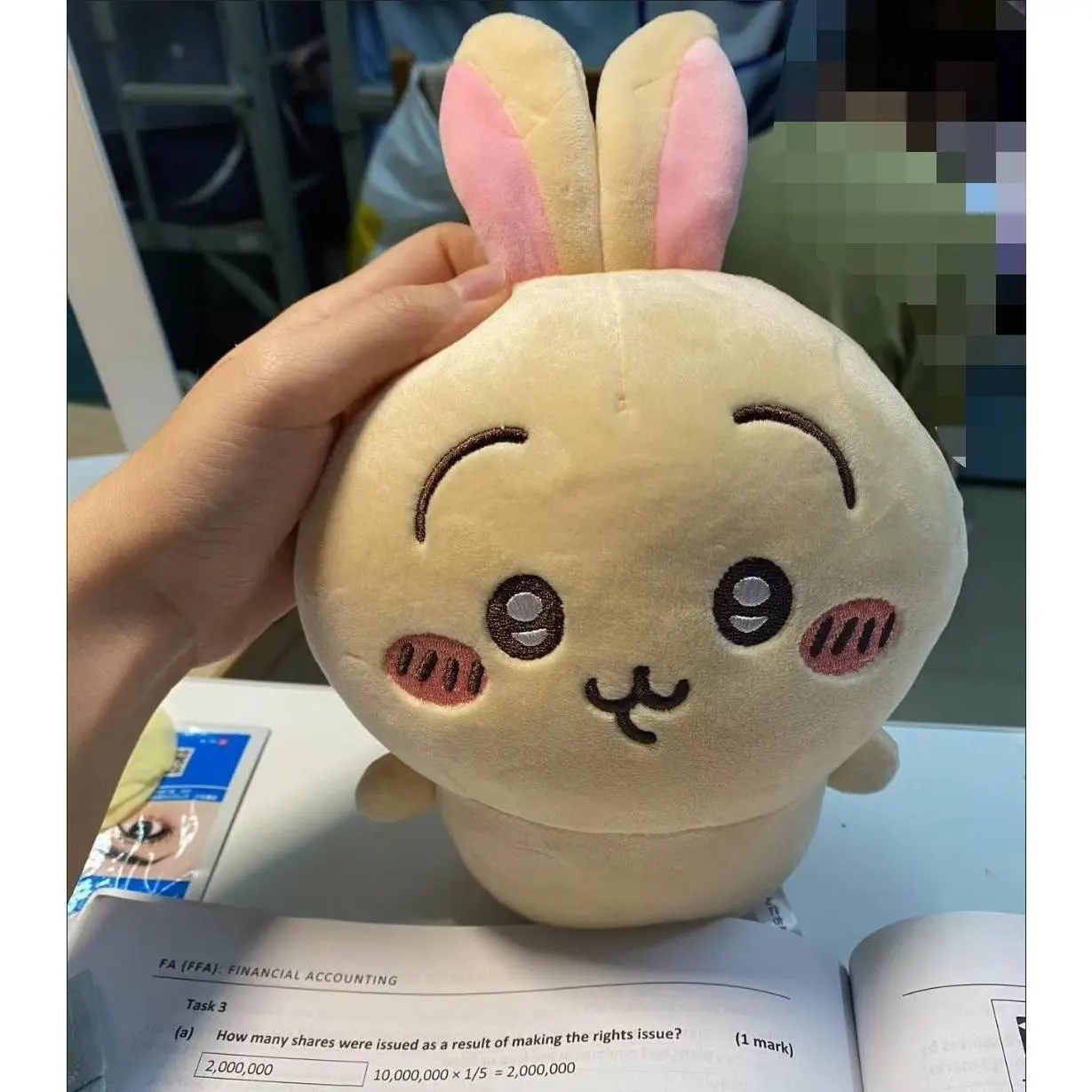 20cm Japanese Anime Chiikawa Plush Doll - High-Quality Soft Toy with Hachiware Usaqi Designs, Animals & Nature Themed Ornament, Girl Gift