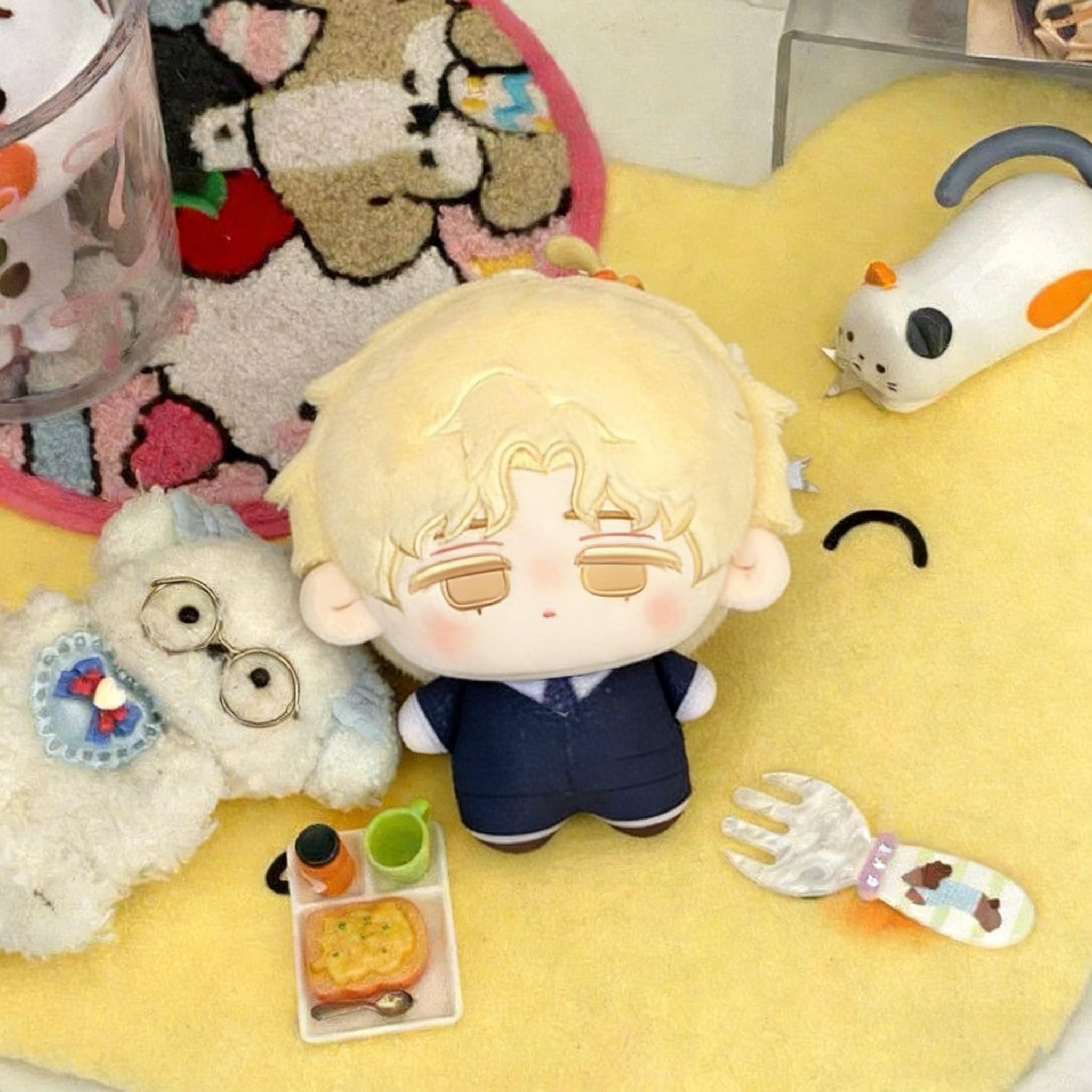 Alien Stage Plush Doll Set, 10cm/3.94in Soft Toys Stuffed Dolls, Soft Cuddly Gift for Ivan/till/mizi/sua/luca/hyuna Fans, Backpack Pendant, Clothing Accessories