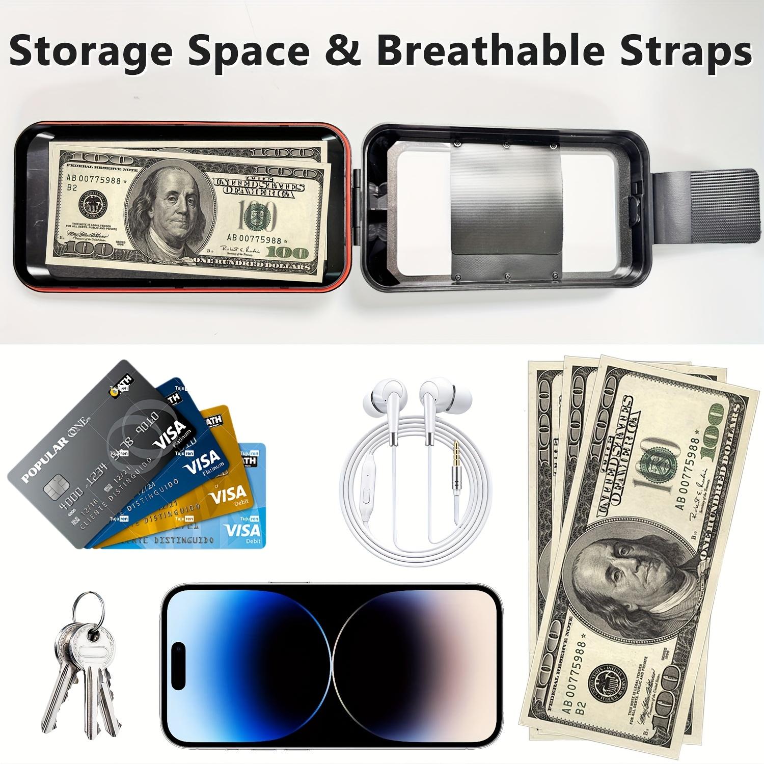 Shock-Absorbing Universal Bike Phone Mount - Rotatable, Waterproof, Anti-Rattle Holder for Cycling & Motorcycling, Fits Electric Scooters & Bicycles, Black with Red Accents, Secure & Easy Access to Your Phone, Secure Phone Mount | Sleek Phone Holder