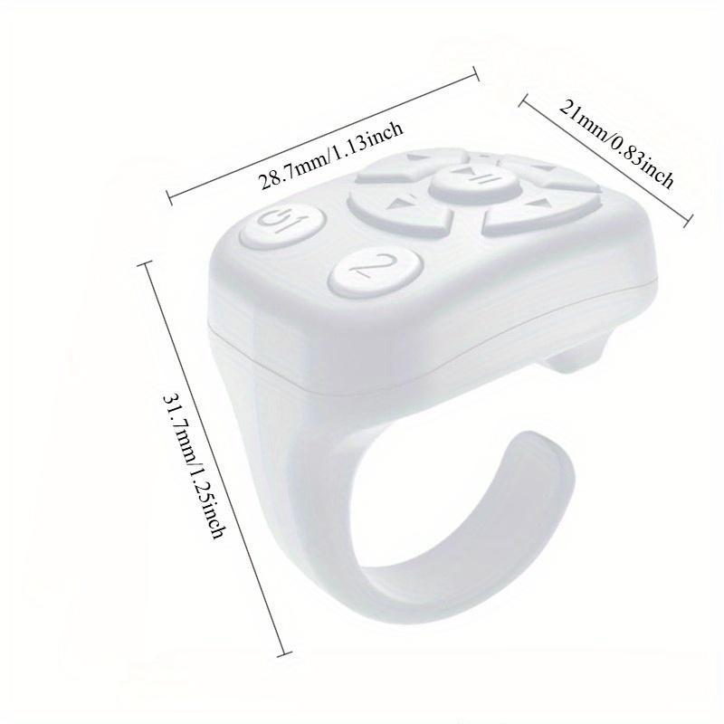 Ring Remote Control Phone Controller, Portable, Multi-APP Selfie Function, Lithium Ion Batteries Included, Model Xinghao J6