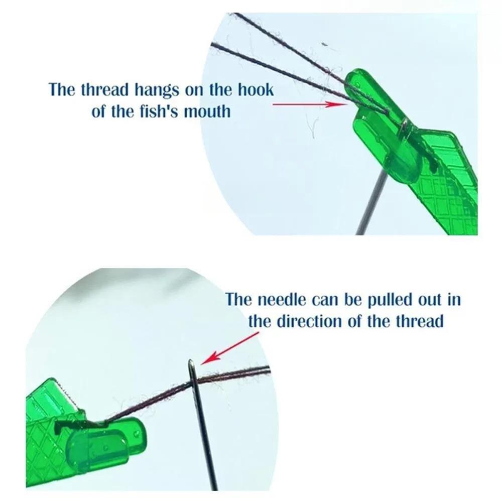 Easy Threading Tool for Sewing Machine: Quick Threader, Anti-Slip Needle Guide for DIY Crafts, Embroidery & Sewing Precision Kit, Elderly-Friendly Hand Sewing Aid, Home Sewing Accessories Set