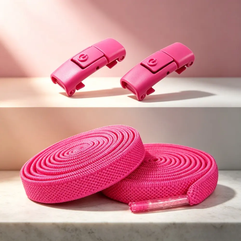 No Tie Elastic Shoelaces, Colorful Press Lock Buckle, 8Mm Flat Stretch Laces, Quick Secure Shoe Fastener, Adjustable Lazy Shoelace Accessory For Sneakers, Daily Walking, Sports And Hands Free Footwear Wear