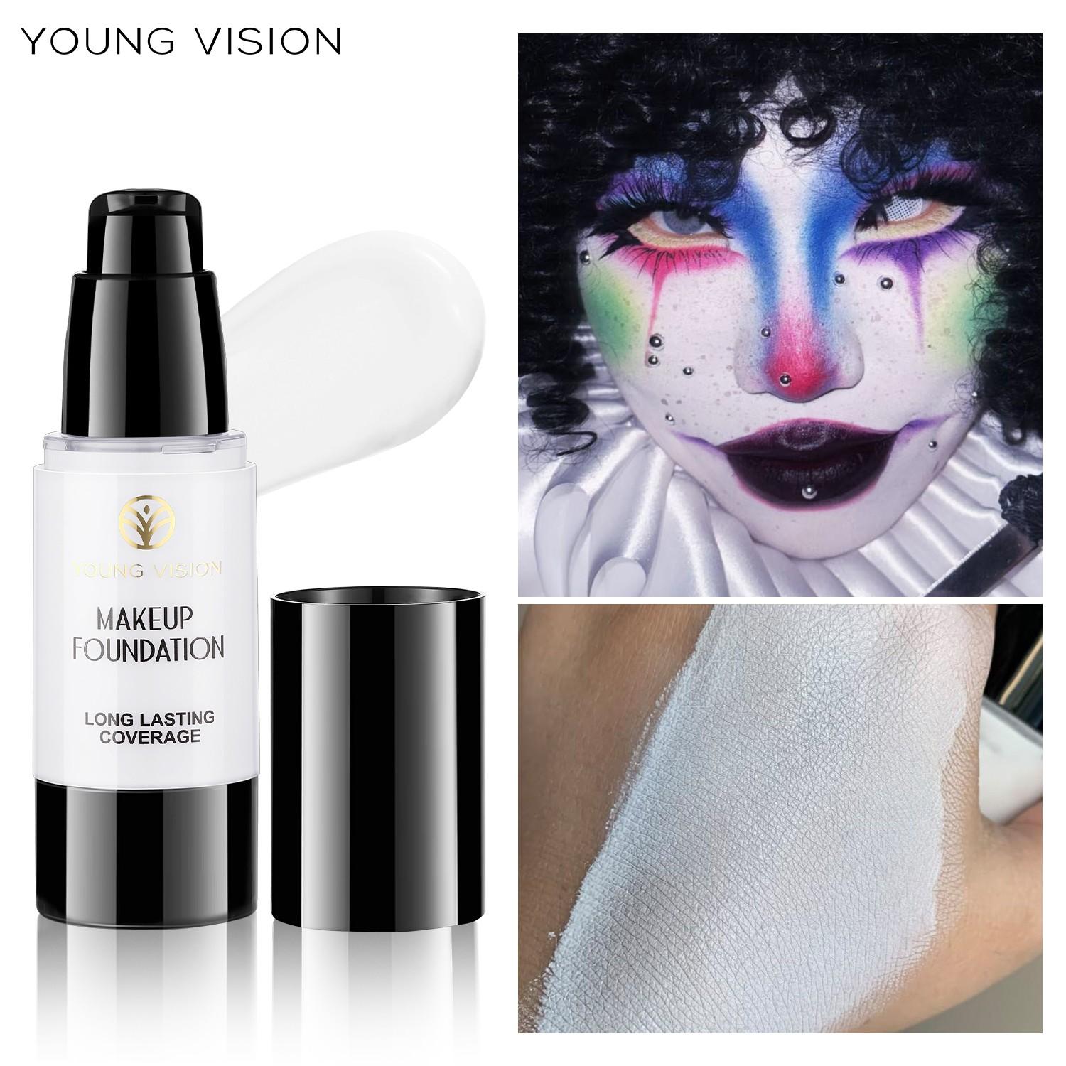 YOUNG VISION High Coverage Moisturizing Hydrating Liquid Foundation Makeup, Lightweight and Non-Heavy, Flawless Finish, Suitable for All Occasions