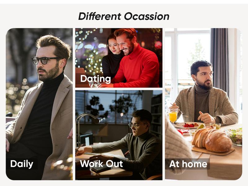 JMIERR Men's Casual Long Sleeve Turtleneck Shirts Lightweight Mock Pullover Sweaters Knitted T Shirt Slim Fit Tee Tops