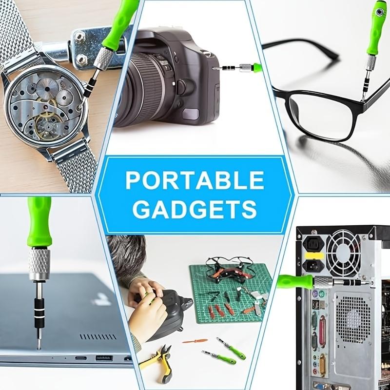 32-in-1 Precision Screwdriver Set, Magnetic Cross and Phillips Screwdriver, Portable and Easy to Carry, Suitable for Maintenance, Furniture, Smartphones, Cameras and Tools, Essential for Industrial and Home Use, Ideal Gift for Easter, Thanksgiving, Mother