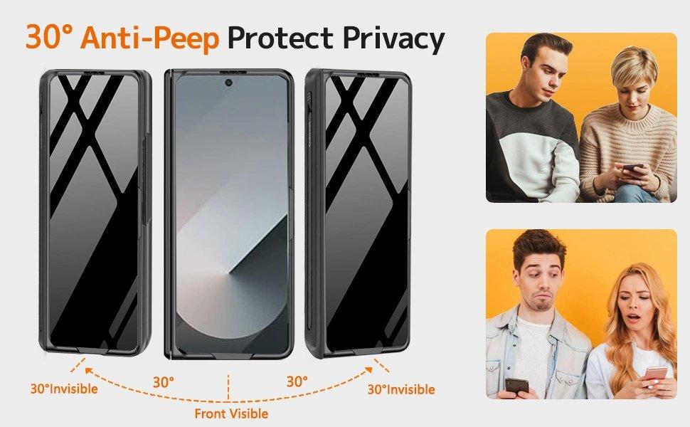 for Samsung Galaxy Z Fold 5 Case with S Pen Holder & Stylus and Invisible Kickstand,Built in Privacy Screen Protector and Hinge Phone Cover for Samsung Z Fold 5 Case with Slim S Pen Slot – Black for Samsung Galaxy Z Fold 5 Case with S Pen Holder & Stylus and Invisible Kickstand,Built in Privacy Screen Protector and Hinge Phone Cover for Samsung Z Fold 5 Case with Slim S Pen Slot – Black