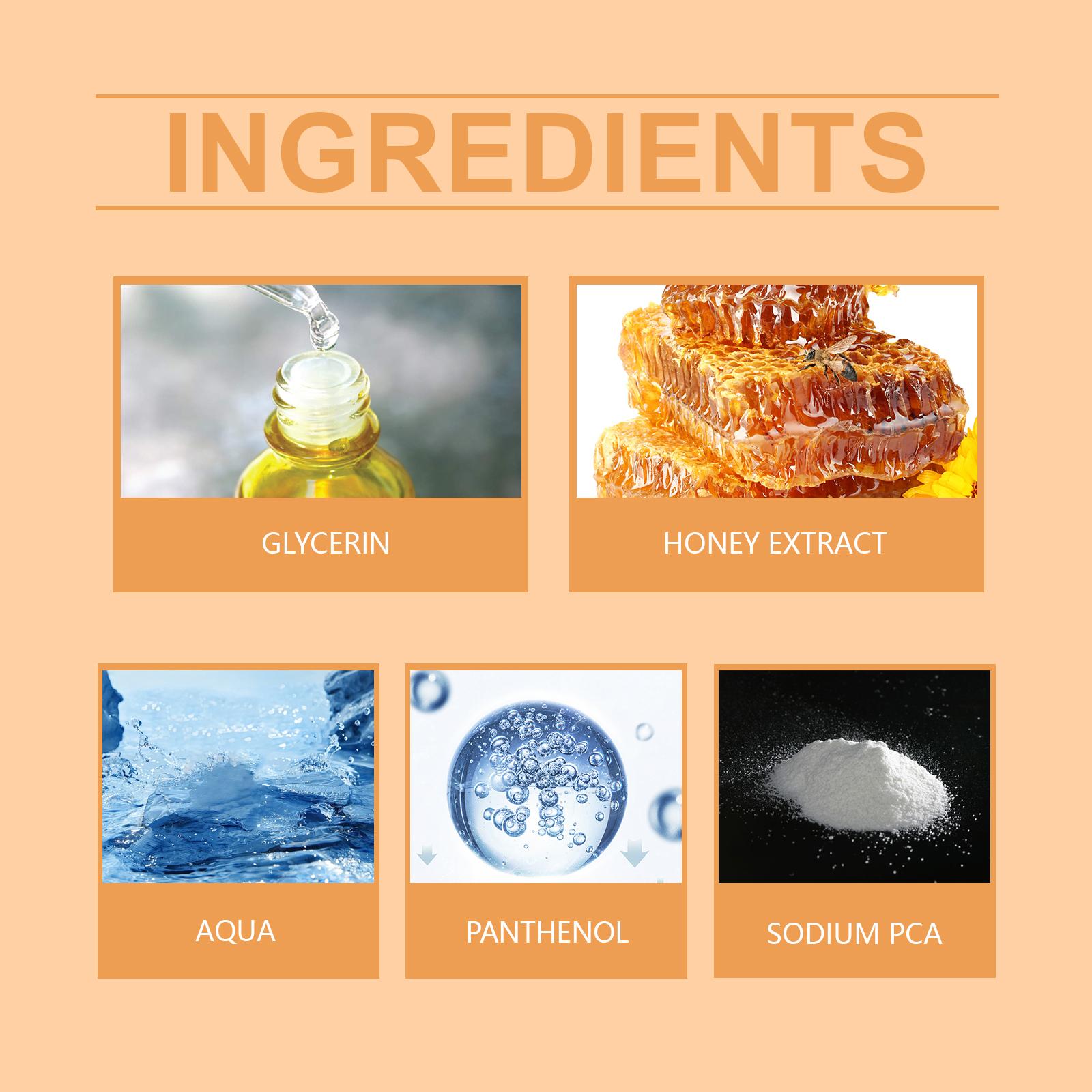 Honey Eye Care Serum,Honey Eye Cleansing Serum,Skincare Comfort Bee Honey Eye Soothing Lotion Honey Essence Fast-Acting Eye Cream, Daily Use Eye Care Product.