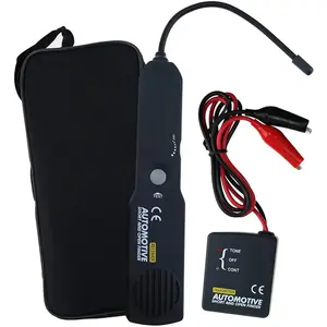em415Pro Automotive Electrical Open&Short Finder Circuit Tester Tone Generator Cable Wire Breaker Tracker Fault Finder DC Less than 42V Probe Car Diagnostic Tools, Measuring 12V battery circuit,Labor Day Specials, Halloween Sales, Black FAB20Lumora Living