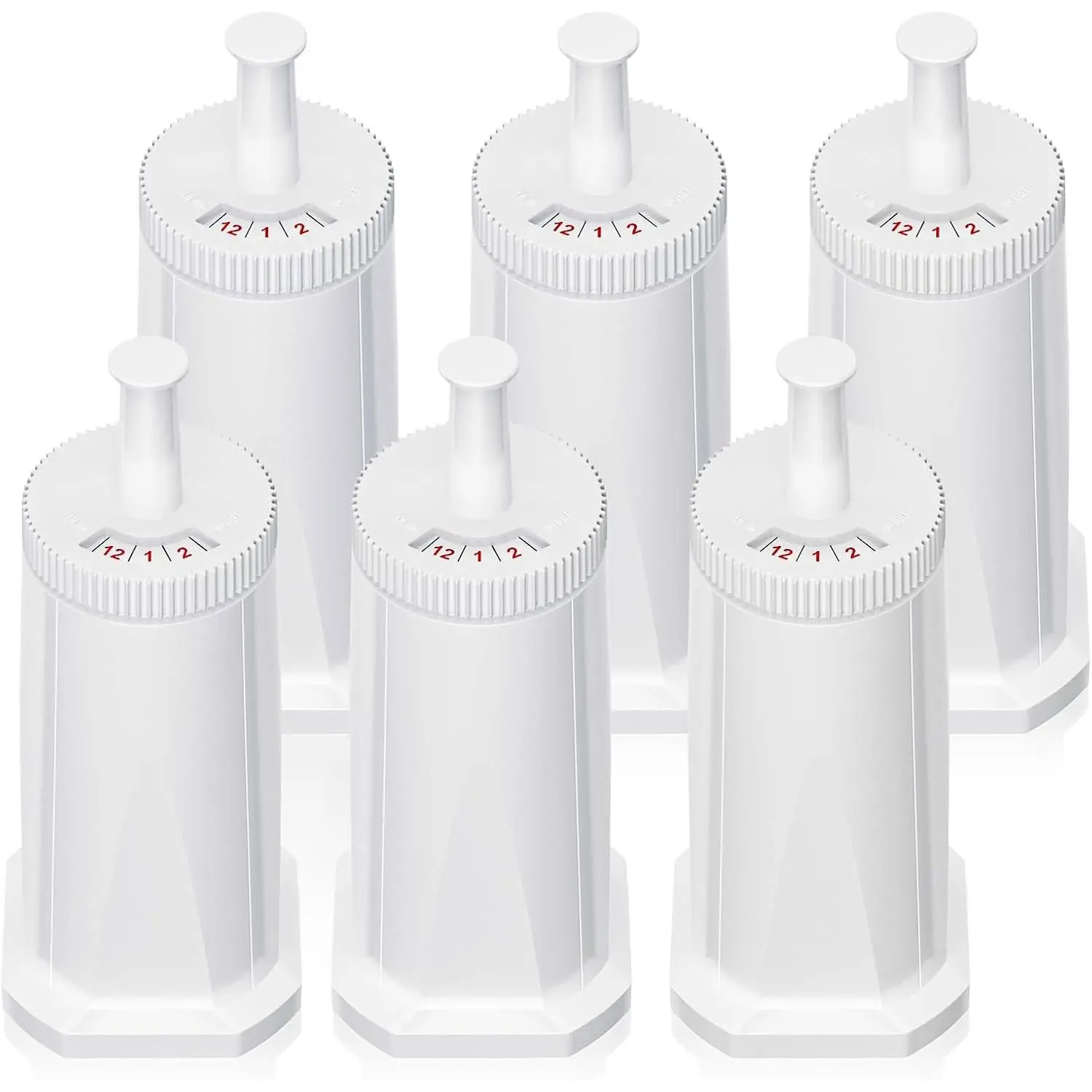 6 Pack Replacement Water Filter for Breville Espresso Machine Barista Touch Bes880, Oracle Touch BES990, Barista Pro BES878, Oracle BES980, Dual Boiler BES920 Bambino Sage