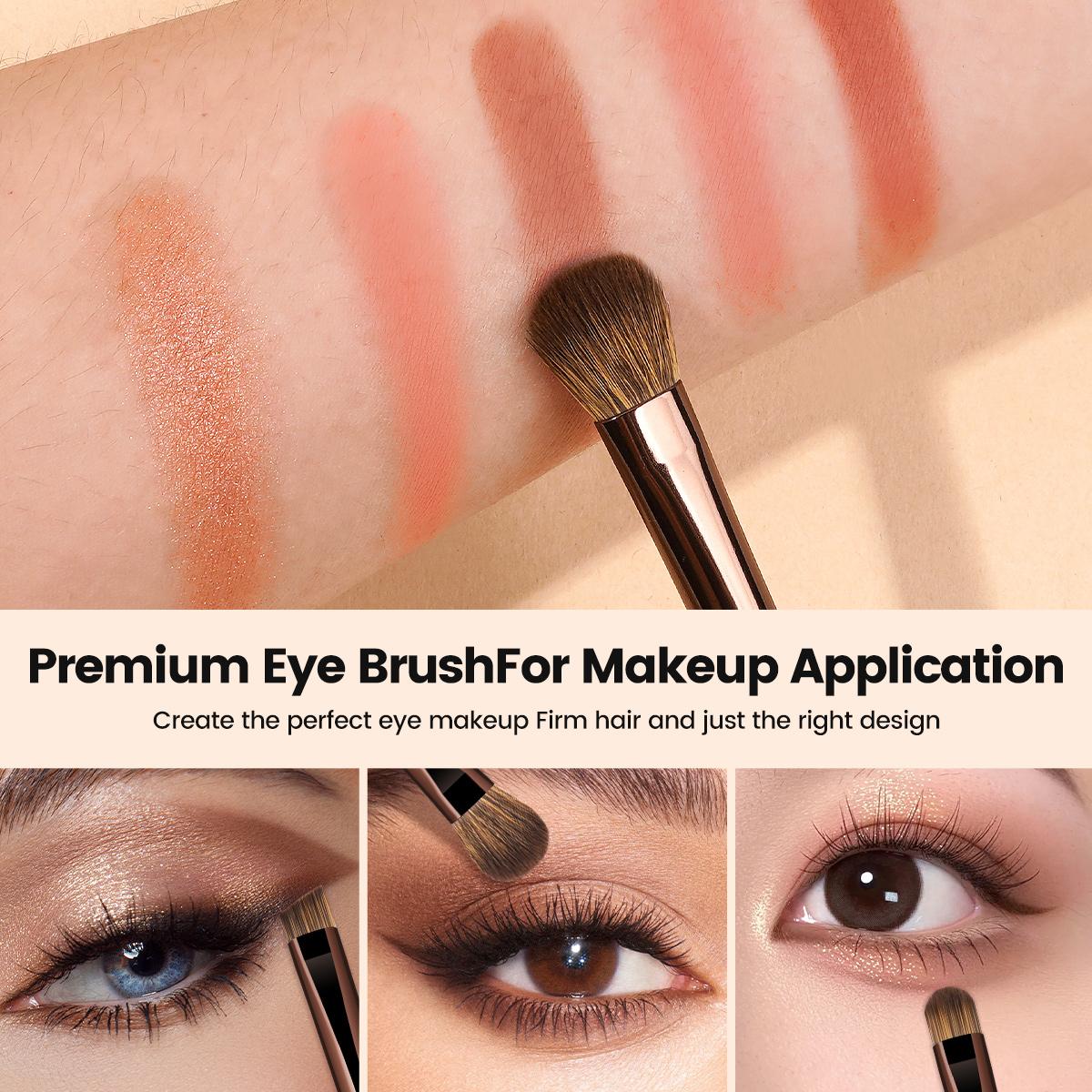 MAANGE 16pcs Professional Makeup Brushes Set, Makeup Brush Kit, Foundation Brush Blush Brush Highlight Brush Contour Brush Concealer Brush Eyeshadow Brush Blending Brush Eyebrow Brush, High-Quality Brushes for Professional & Home Use