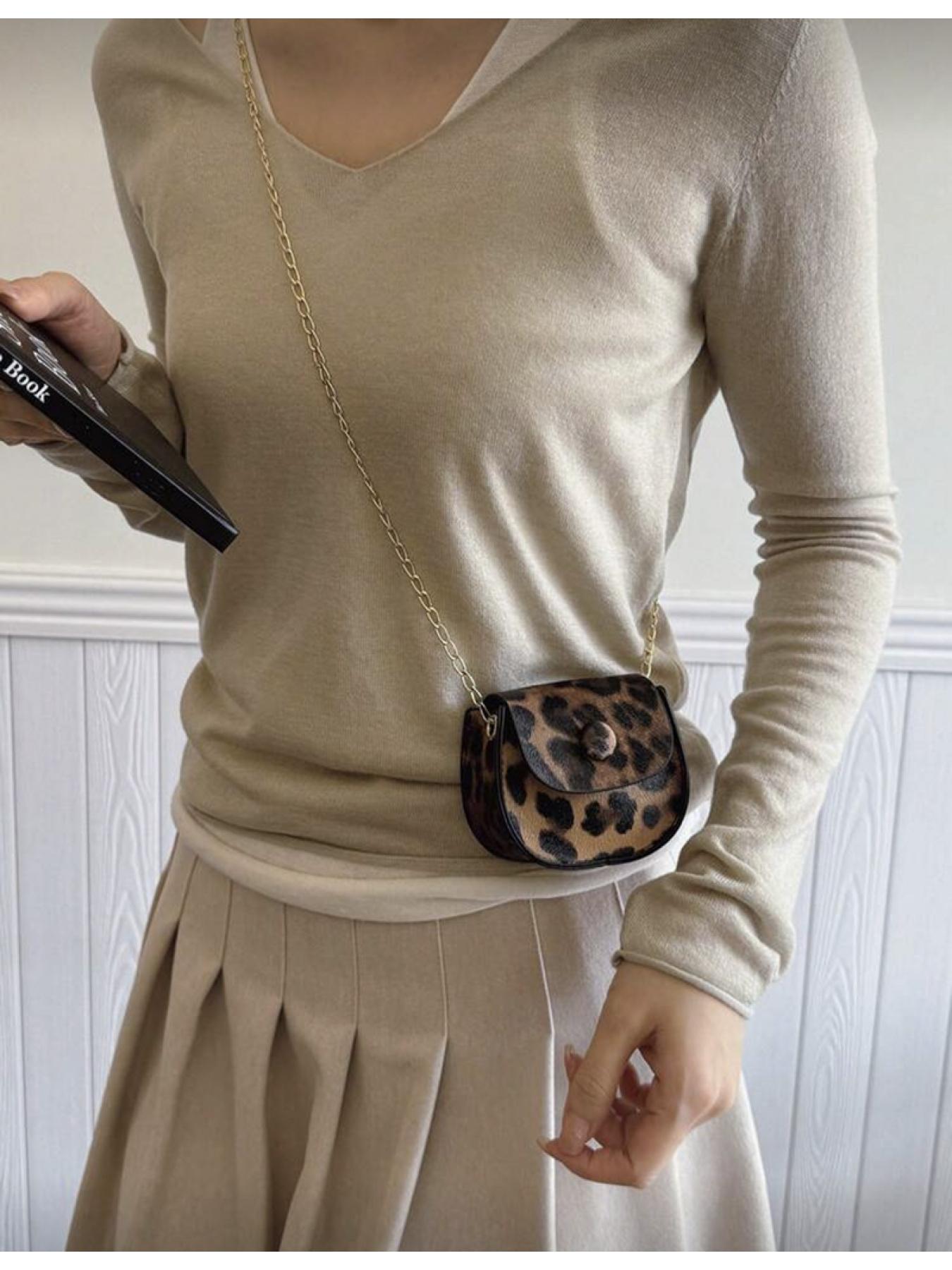 Mini Crocodile Pattern Handbag Solid Color Chain Shoulder Bag Women's Fashion Crossbody Bag Casual Daily Use Small Tote Purse