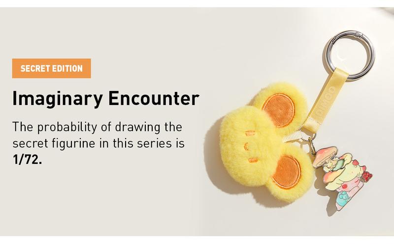 POP MART DIMOO By Your Side Series-Pendant Blind Box, Mystery Box