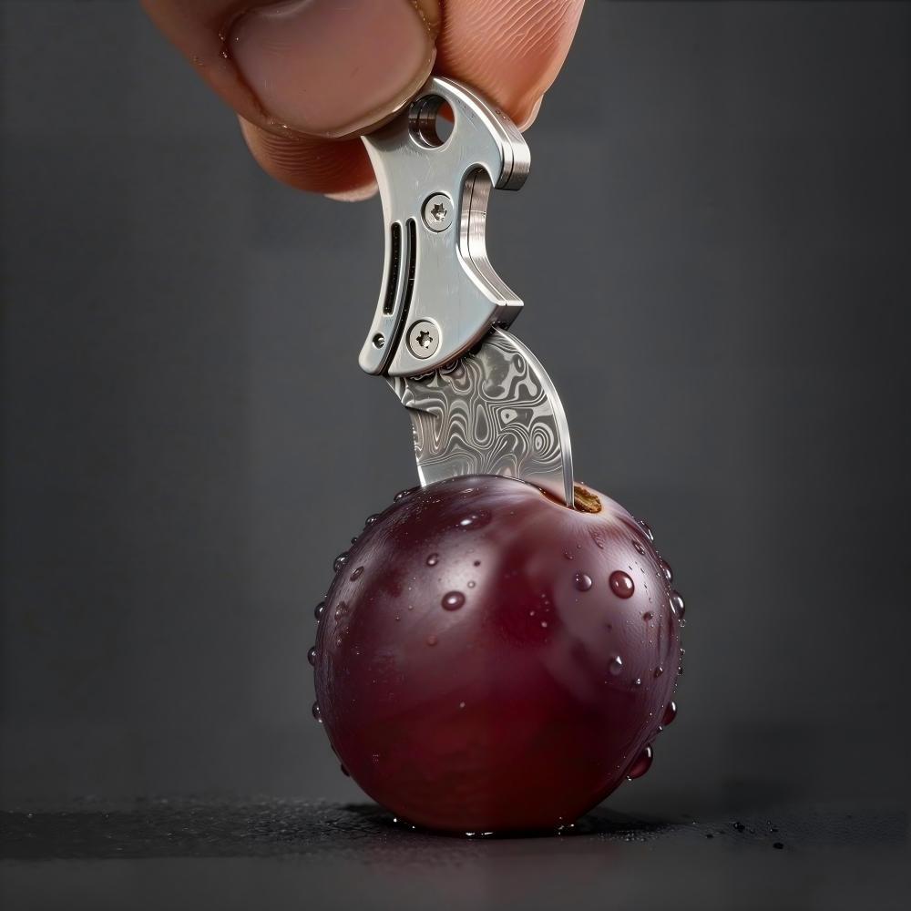 Mini Alloy Bottle Opener, Foldable Knife Wine Opener, Multi-Function Cutting Tool, Portable Alcohol Beverage Accessory