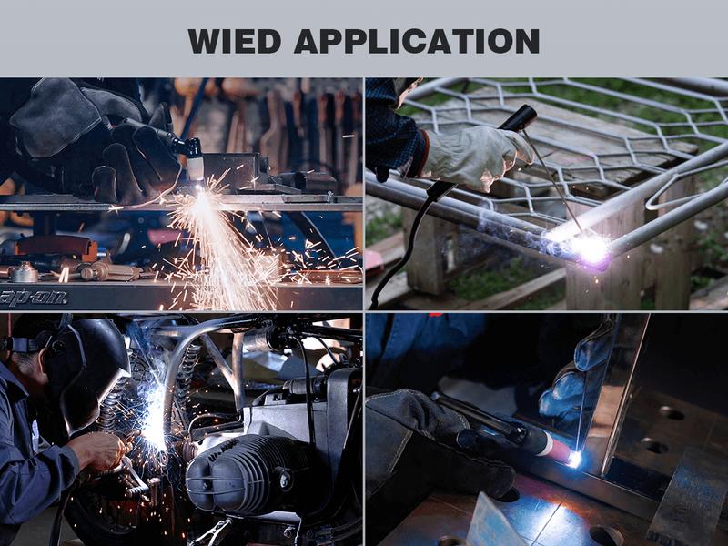 ARCCAPTAIN  8 AWG Extension Welder Cord 40Amp Heavy Duty Welding Cord