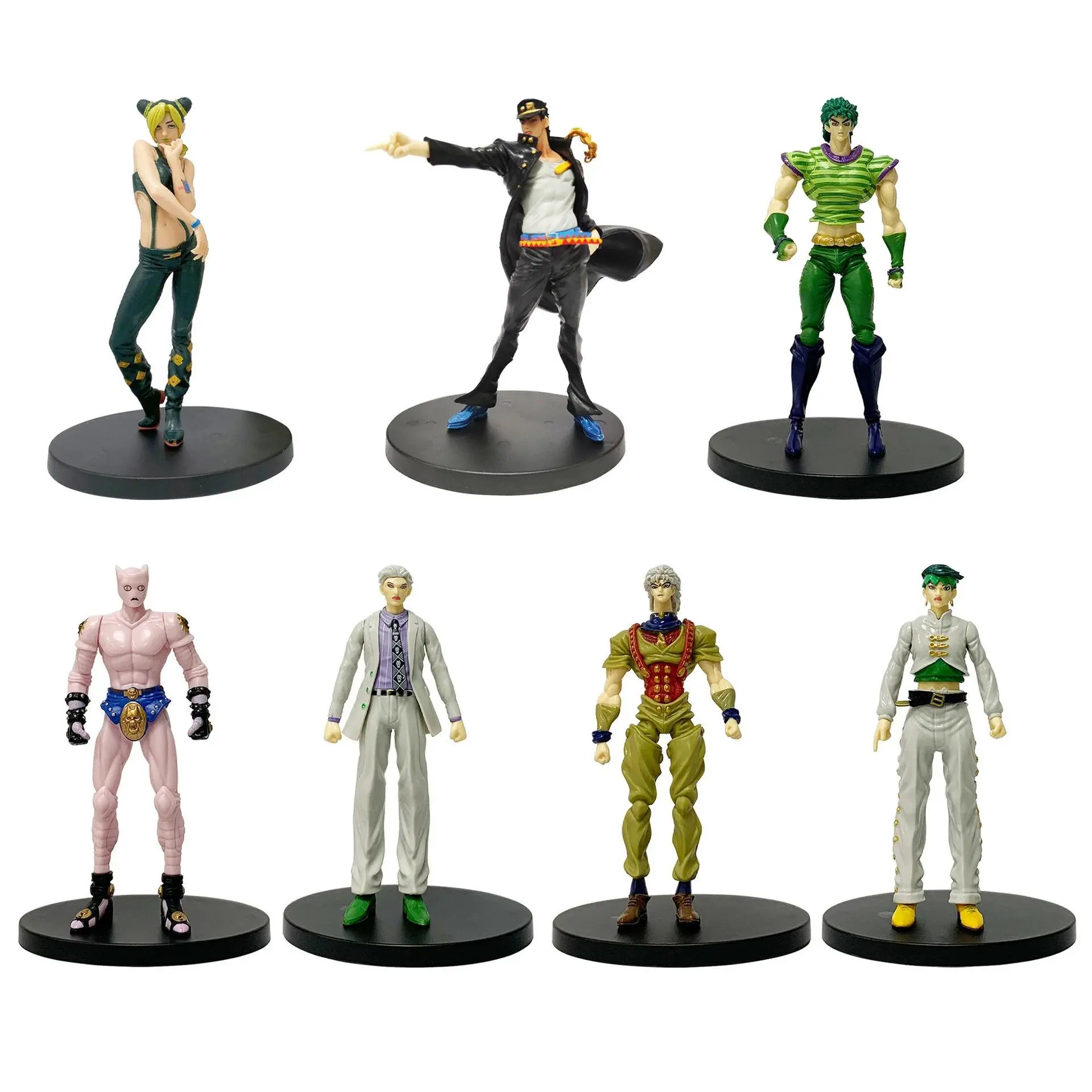 2026 hot item JoJo's Bizarre Adventure Jolyne Cujoh Jonathan Joestar Kujo Jotaro Dio Brando Action Figure Model Collection Toys 17CM Popular toys