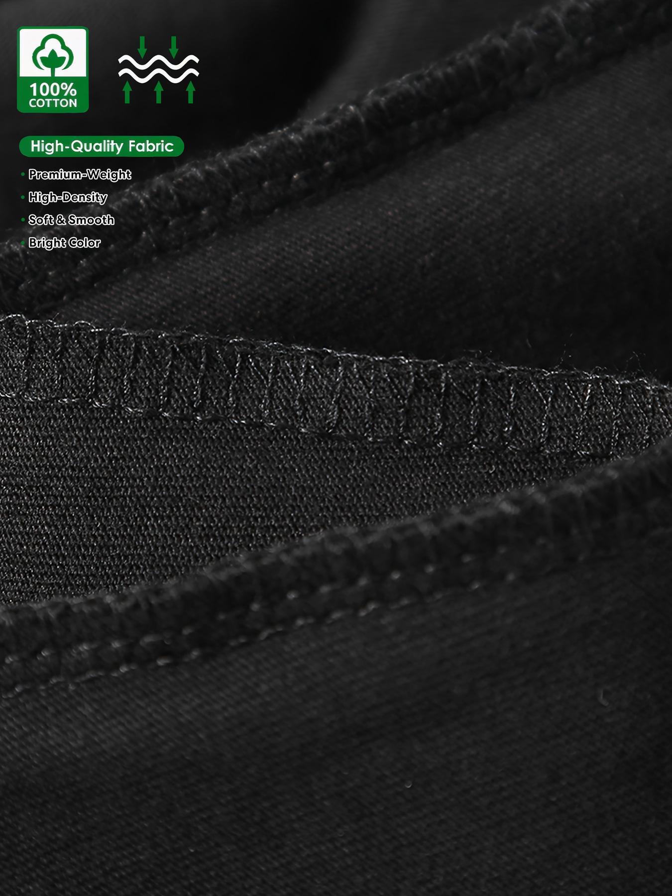 Men's pure cotton casual short-sleeved T-shirt, spring and summer style short-sleeved solid-color printed casual sports T-shirt, all-cotton home and outdoor comfortable and breathable round-neck T-shirt, suitable as a gift for men