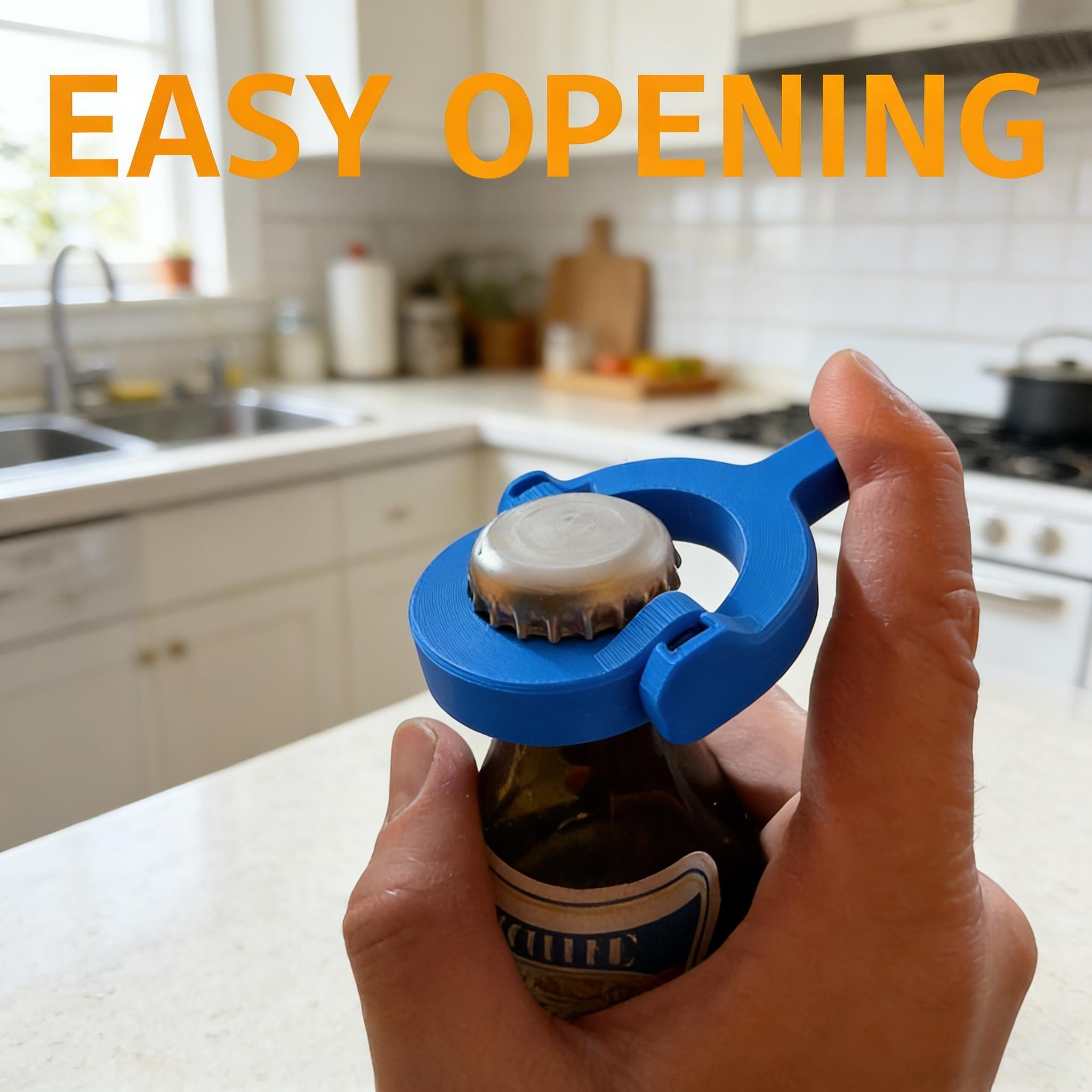 Cross-Border Bestseller Beer Bottle Opener Launcher, Multi-Functional Cap Opener, Fun Projectile Bottle Opener, Home Bar Party Creative Prop