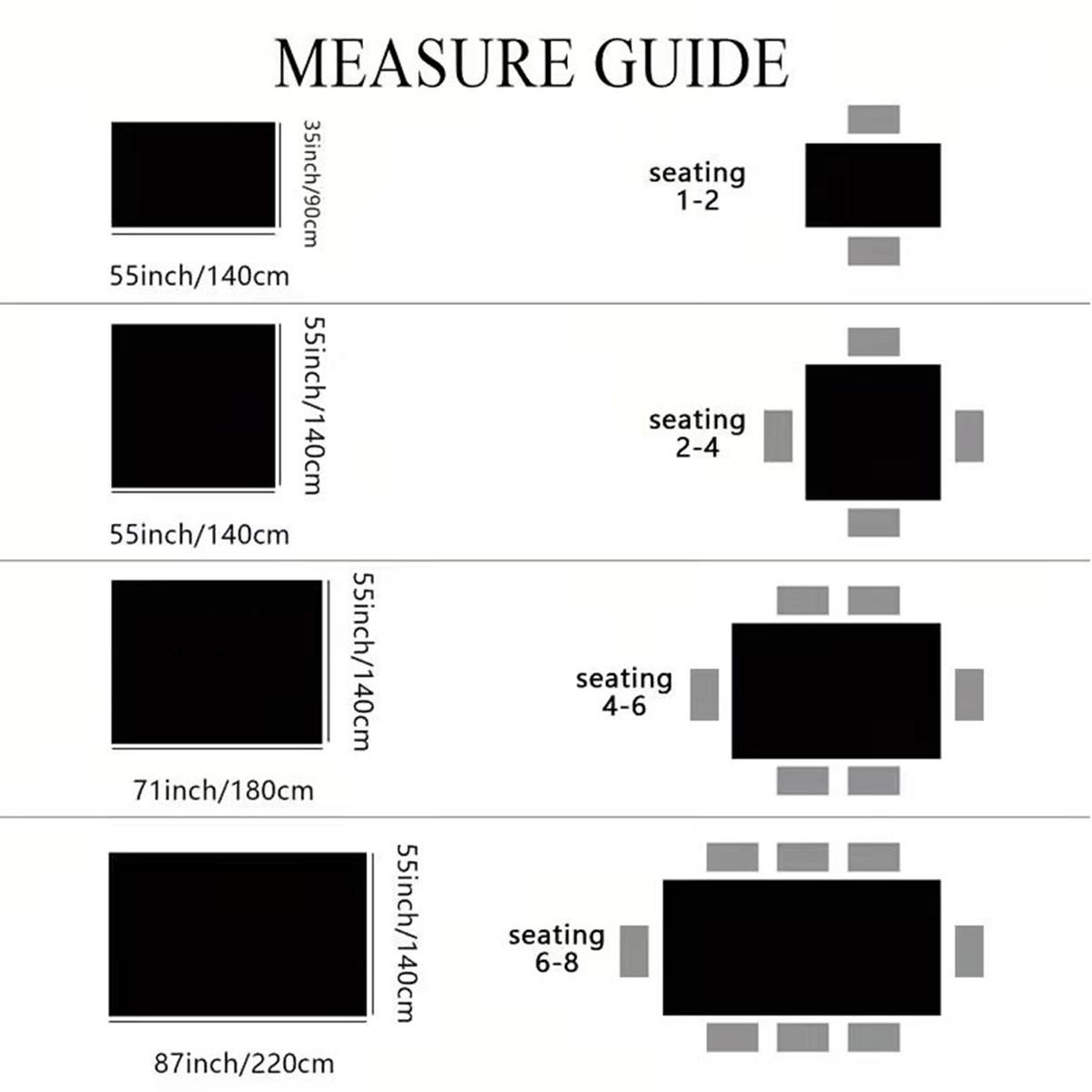 Blue Striped Tablecloth, Polyester, Washable, Kitchen Dining Outdoor Picnic Garden Party Decor