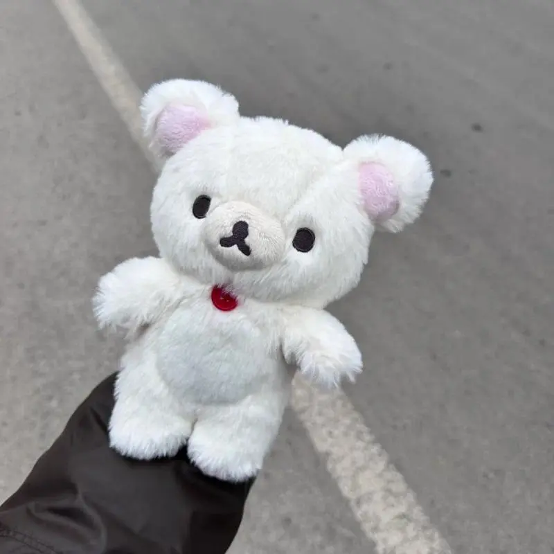 20cm Rilakkuma Plush Doll Long Haired Series Super Soft Kawaii Cartoon Bear Cute Stuffed Animal Basic Style Kids Gift