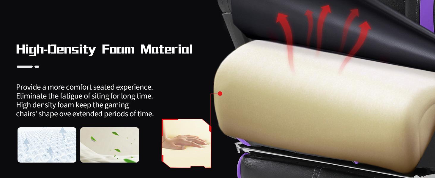 【Black Friday Special】High-end Multifunctional Adult Gaming Chair with Footrest, Reclining Computer Chair, Adjustable Height Massage Feature, Gaming Chair, Large High-Back Gaming Chair, Ergonomic Heavy-Duty Computer Gaming Chair, Supports 300 lbs V3009A