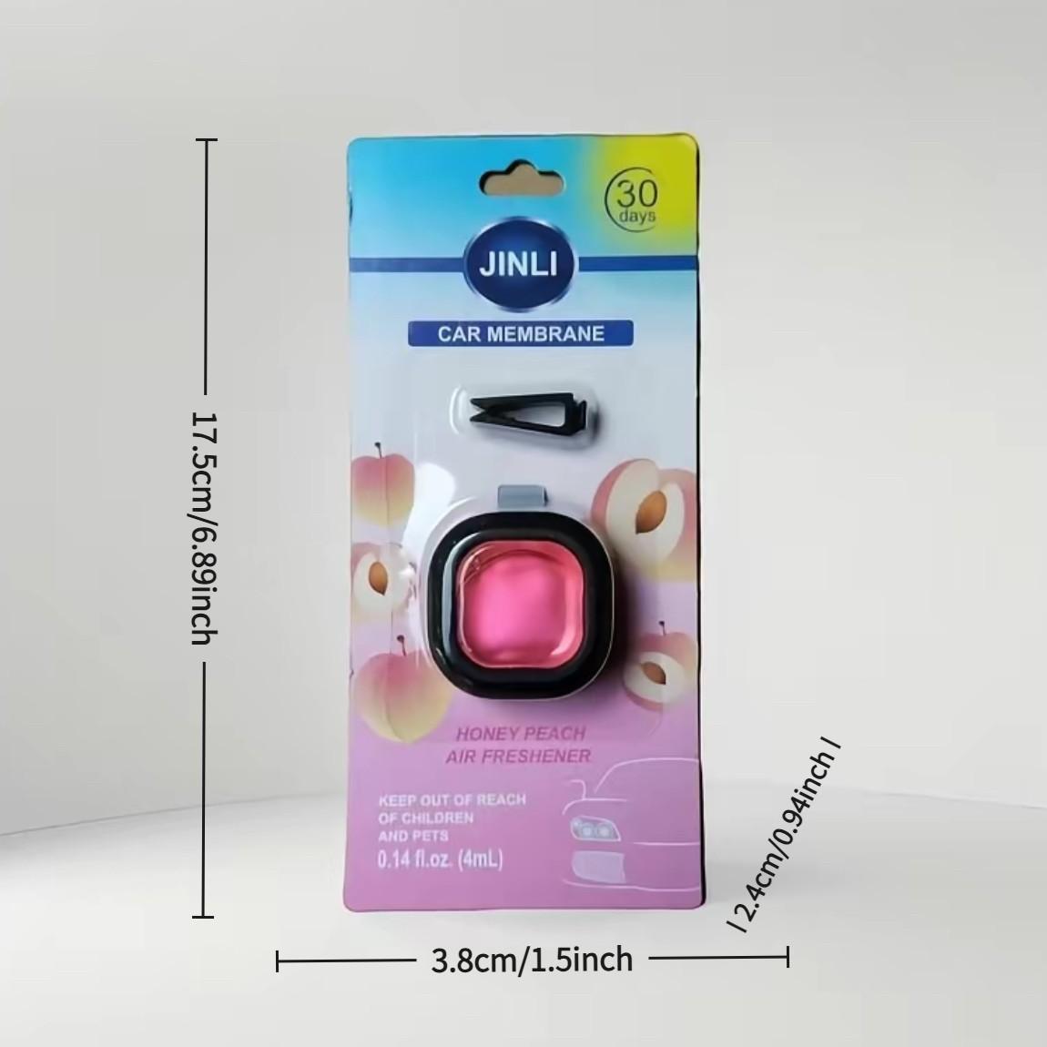 Car Air Freshener Clip, Long-Lasting Car Freshener, 0.14 Oz, 30-Day Odor Eliminator, Vent Clip for Cars, Effective Air Freshening Solution