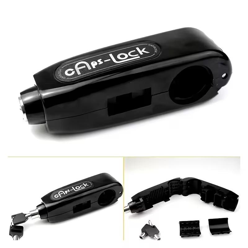 2-Key Anti-Theft Handle Lock Set, Motorcycle Password Lock, Abs Fuel Lock, Keyless System, Fits Motorcycles, Atv, Scooters, Easy Install