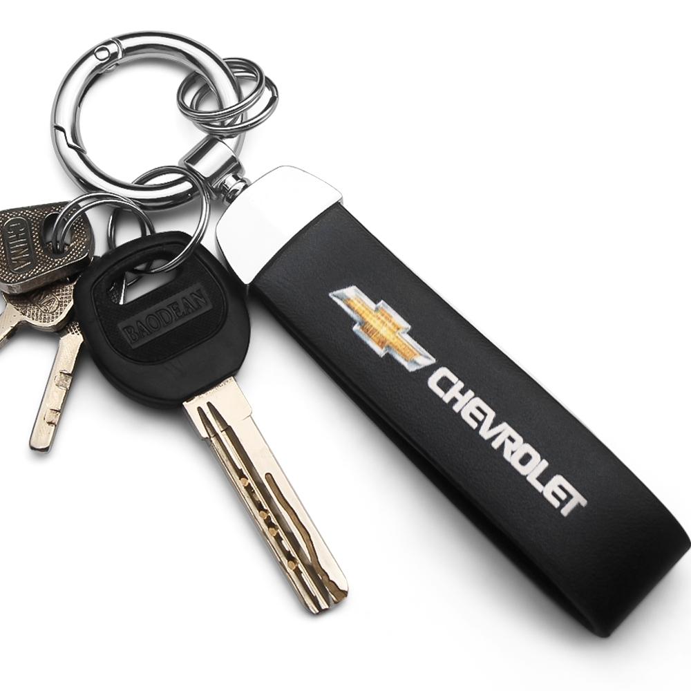 Chevrolet Car Keychain Holder, Personalized Key Ring, Creative Key Decoration, Exclusive Car Key Ornament, Anti-Loss Key Accessory, Lightweight Keychain