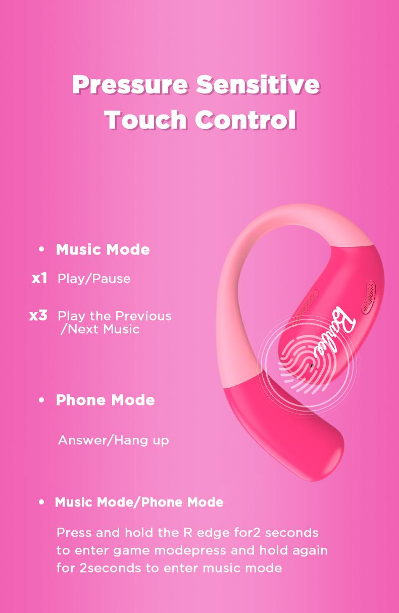 MINISO BM23 OWS Open Ear Wireless Bluetooth Earbuds HIFI Sound Quality Sports Headphones IPX5 Waterproof With microphone