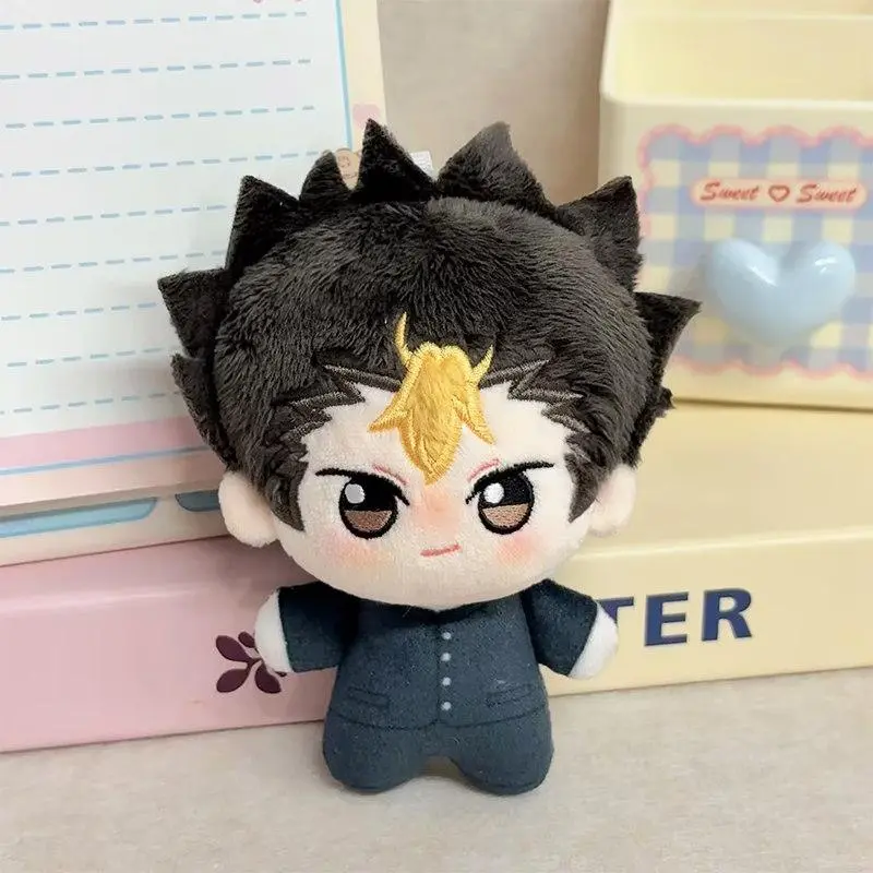 Anime Haikyuu!! Plush Doll Keychain cute Hinata Shoyo Kageyama Tsukishima Kei Kenma Kuroo Yu Nishinoya Cotton Doll Toys