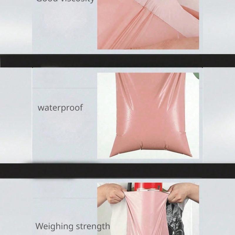 100pcs Thick Waterproof Plain Packaging Bags, Multi-Functional Simple Design, Ideal for Office, Transport, Mail, Gifts, Holidays
