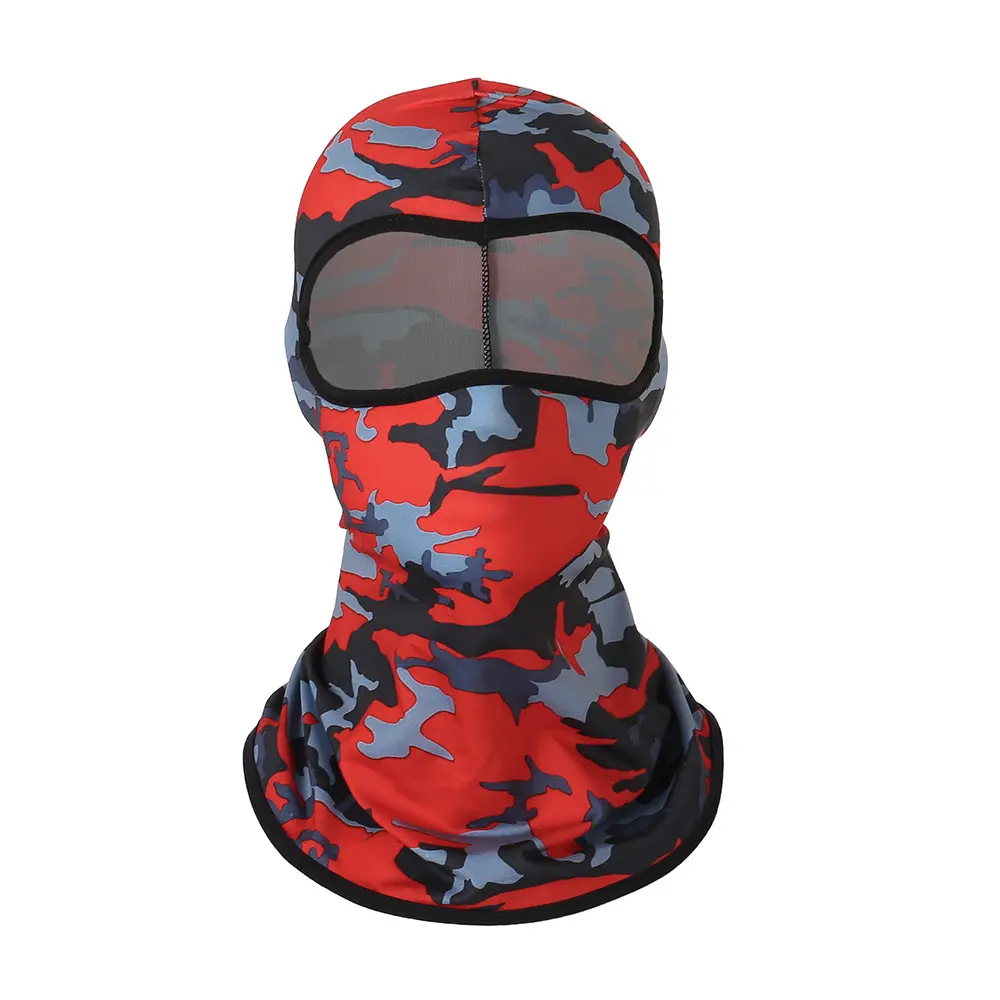 Summer ice silk headgear outdoor cycling headgear mask men's sports sunscreen headgear breathable sweat-absorbing mask face protection