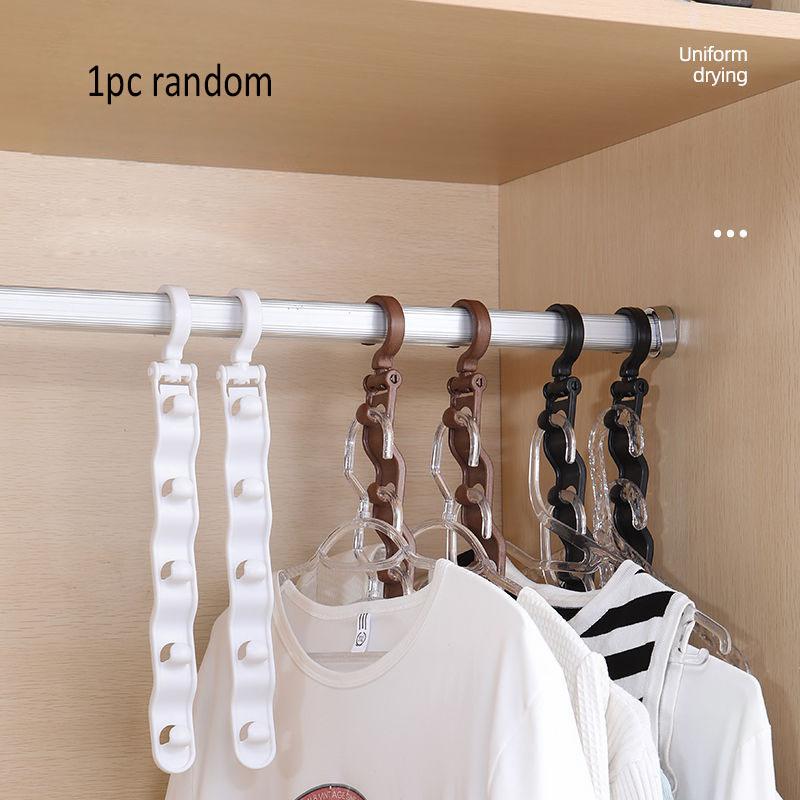 Stackable Magic Clothes Hook, Wardrobe Hanging Rack, Multi-Functional Storage Hanger, Large Capacity Organizer, Space Saving Solution