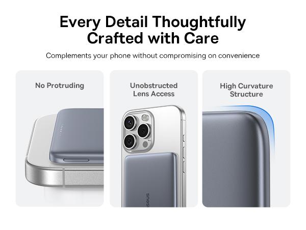 Baseus PicoGo AM41 Ultra-Slim Magnetic Power Bank 5000mAh 20W For iPhone 12/13/14/15/16/17 TikTokShopBlackFriday