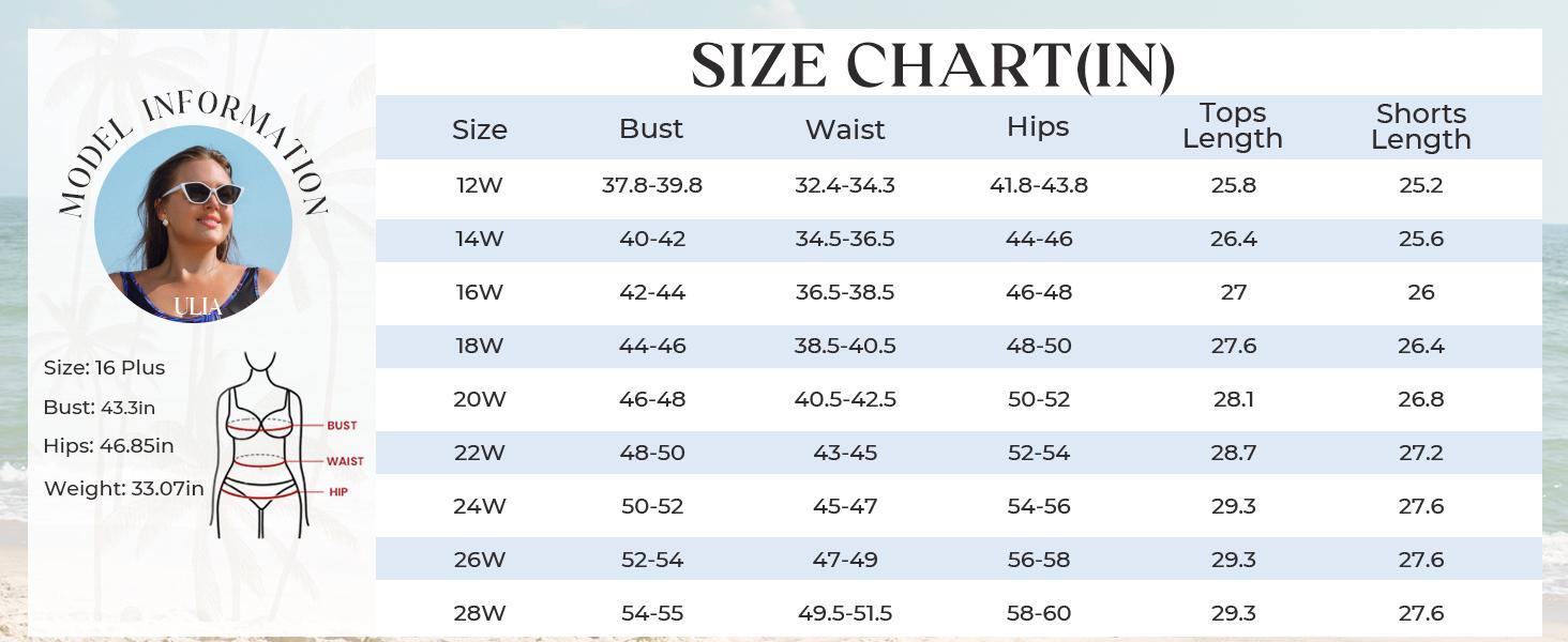 【12-28W】Hanna Nikole Plus Size Two-Piece Swimsuit Women's Sun Protection Knee-Length Swim Shorts Tummy Control Outdoor Swimsuit Tankinis Set Outdoorfun SpringStatements