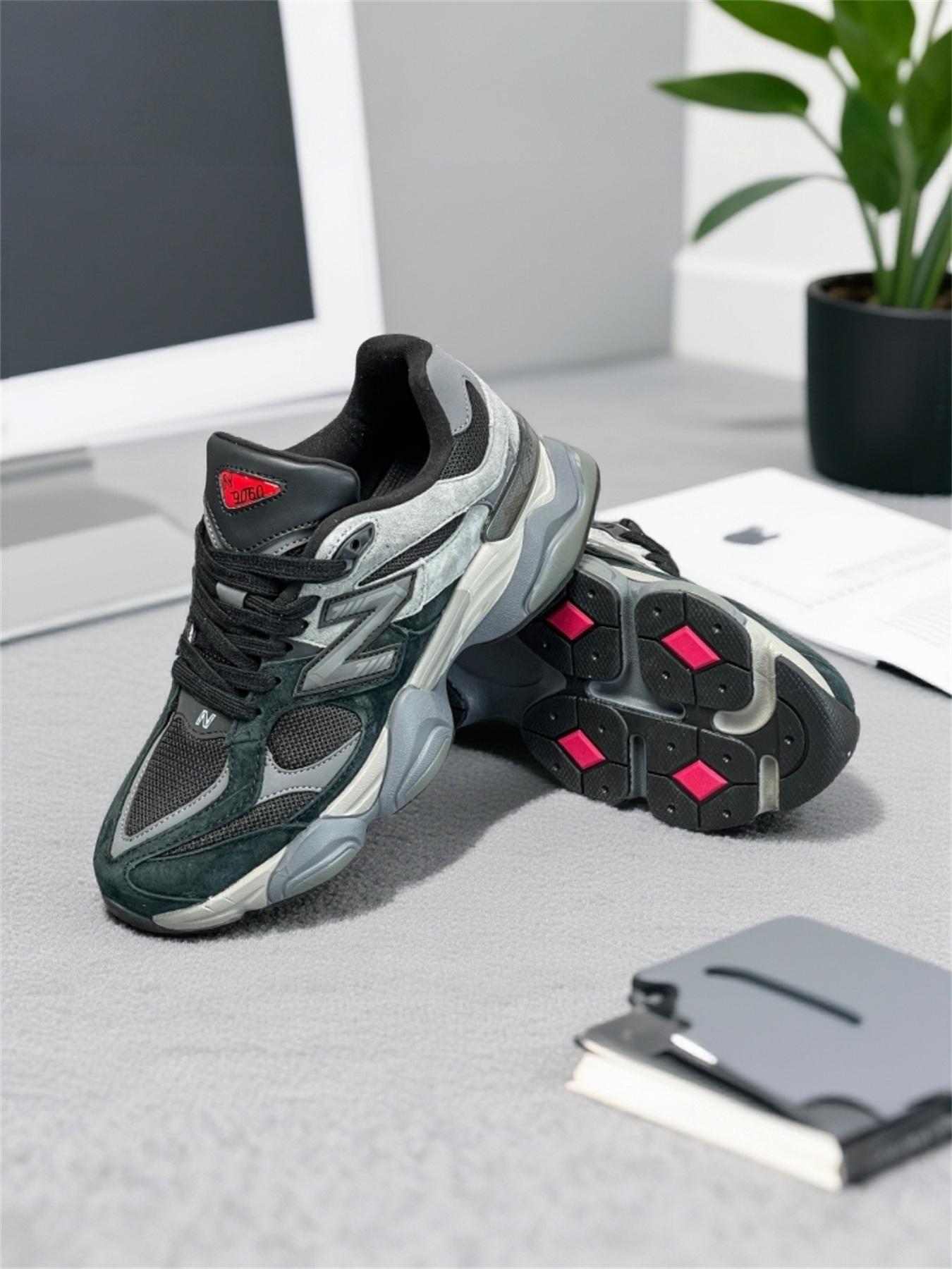 9060 Autumn Winter New Dad Shoes, Walking Shoes, Athletic Sports Casual Versatile, Unisex Trendy Sneakers, Trainer, Footwear