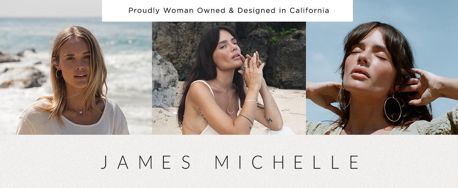 Michelle The Original Chunky Cross Chain Necklace for Women – Premium Waterproof, Tarnish-Free, Gold & Silver PVD Coated Jewelry – Hypoallergenic – Perfect for Beach, Weddings, Gifts
