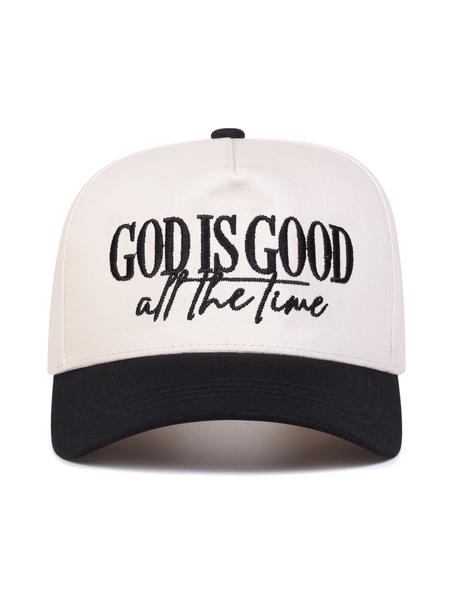 Unisex All the Time Letter Embroidered Baseball Cap, Adjustable Outdoor Sun Protection Hat, Casual Fitted Travel Beach Vacation Cap