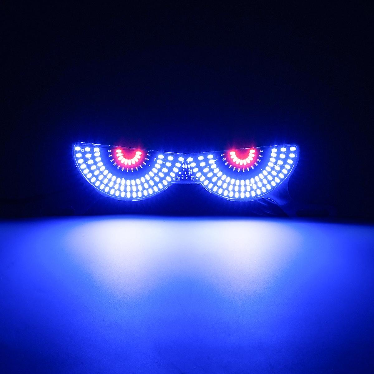 LED Motorcycle Headlight Devil Eye Cat Eye Dynamic Tail Light Car Tail Decorative Lamp Strobe Eagle Eye Lamp Motorcycle Led Lights Exterior Accessories