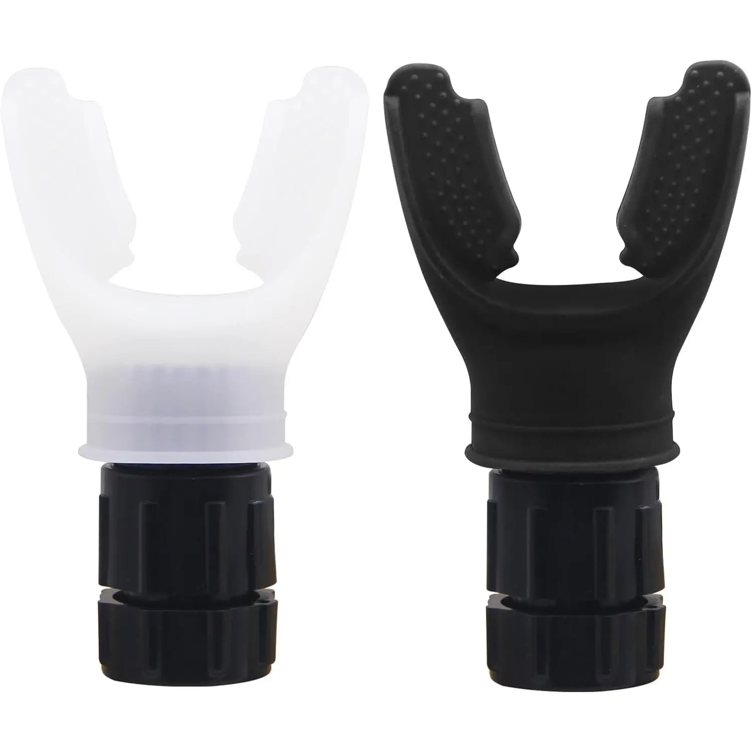 2-Pack Running Lung Breathing Trainer Device, Adjustable Resistance Compact Trainer Fits Gym Bags Easily, Twist-to-Increase ABS Silicone Portable Safe Indoor Fitness Equipment