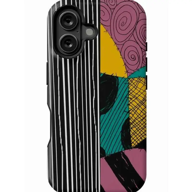 Jack and Sally. Nightmare Before Christmas iPhone Case, Tough Phone Case for iPhone 17 Air 17 Promax 16 Plus 15 14 13 12 11 & Samsung Galaxy S26 Ultra S25 Plus S24 S23 FE.B2620