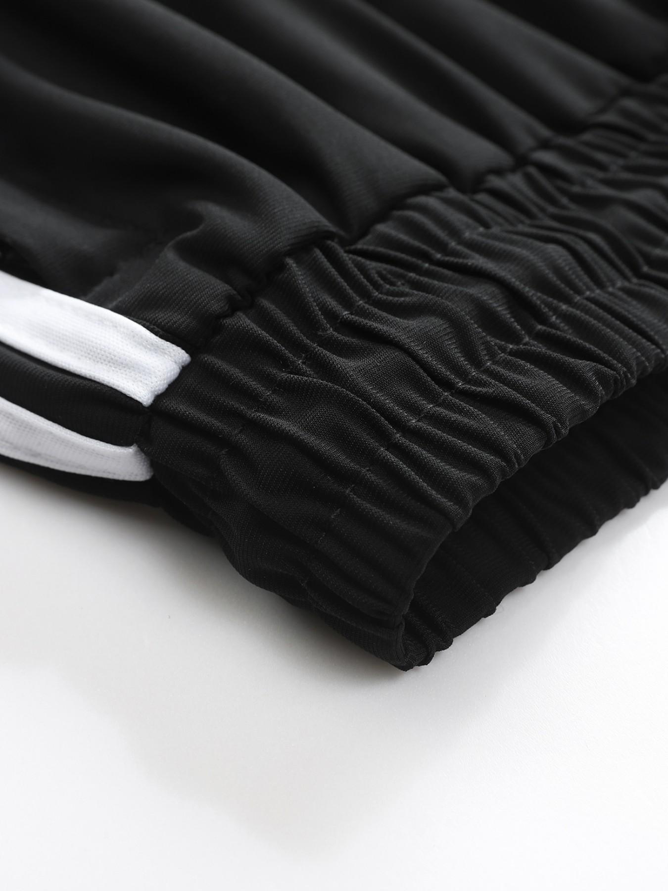 Men's Summer Gothic Style Print Loose Fit Pants, Ice Silk Texture, Comfortable Fashion, Casual Daily Wear, Versatile Design, Durable