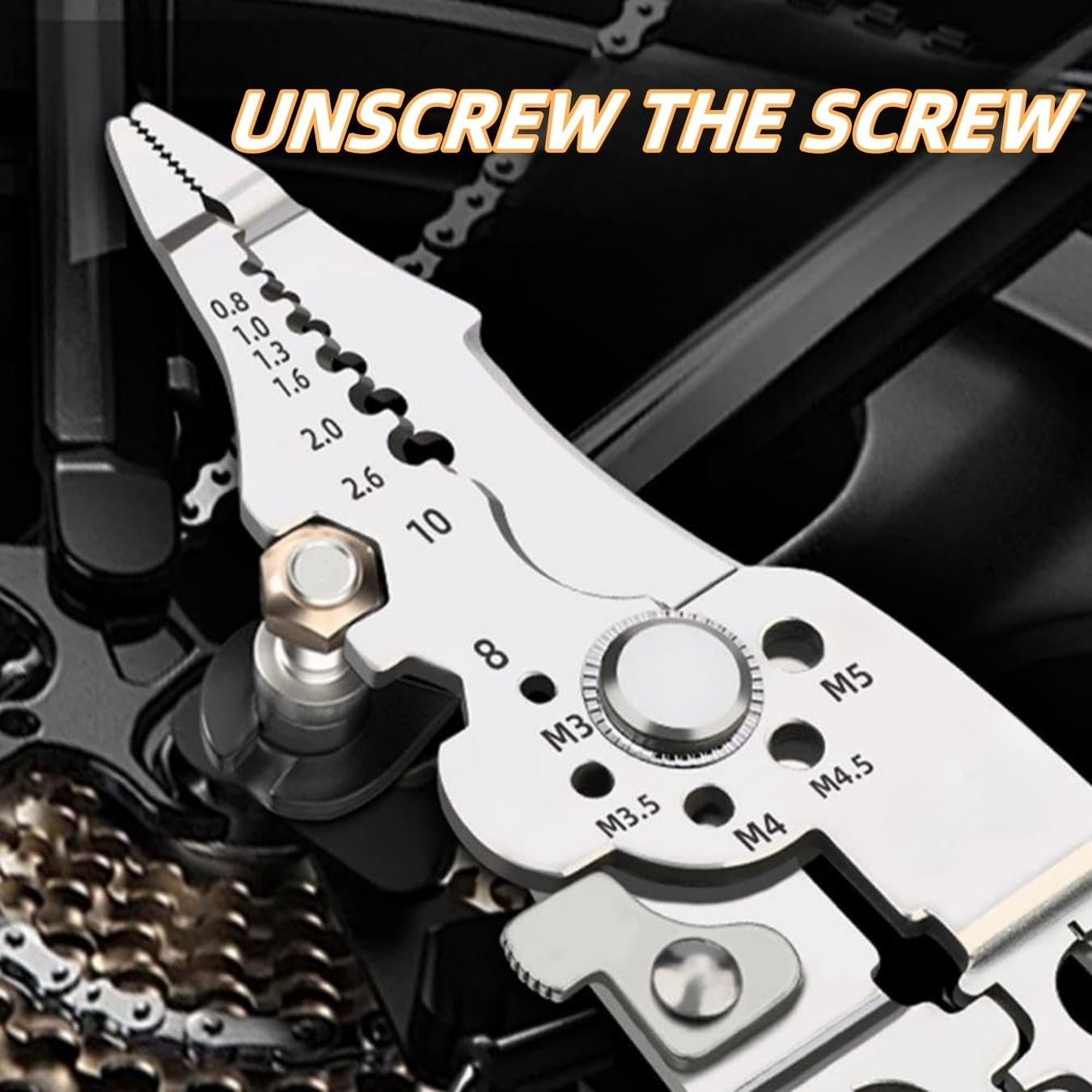 9 in 1 Wire Stripper Multi function Electrical Tool Crimping Cutter Comfortable Grip Professional Electrician Hand Tool Home DIY Maintenance Repair Kit