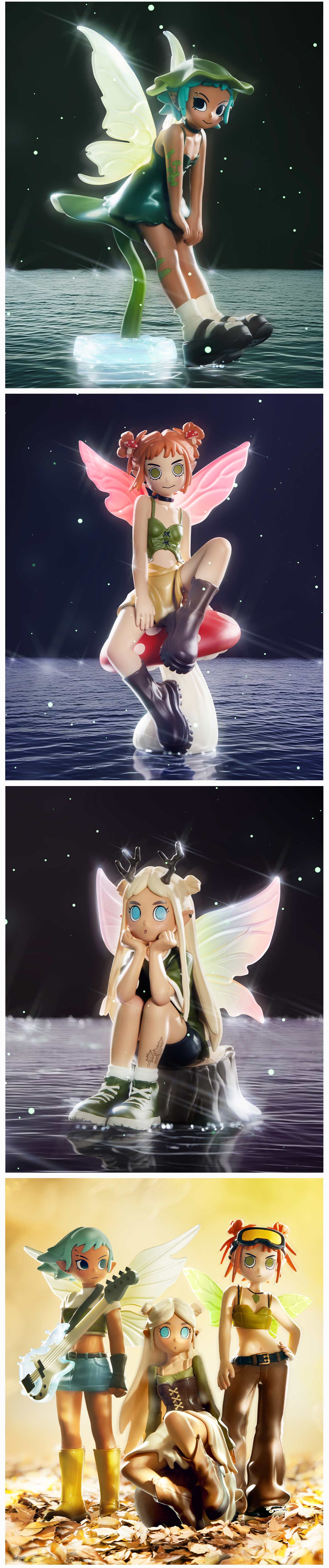 Peach Riot Punk Fairy Series Figures, Mystery Box