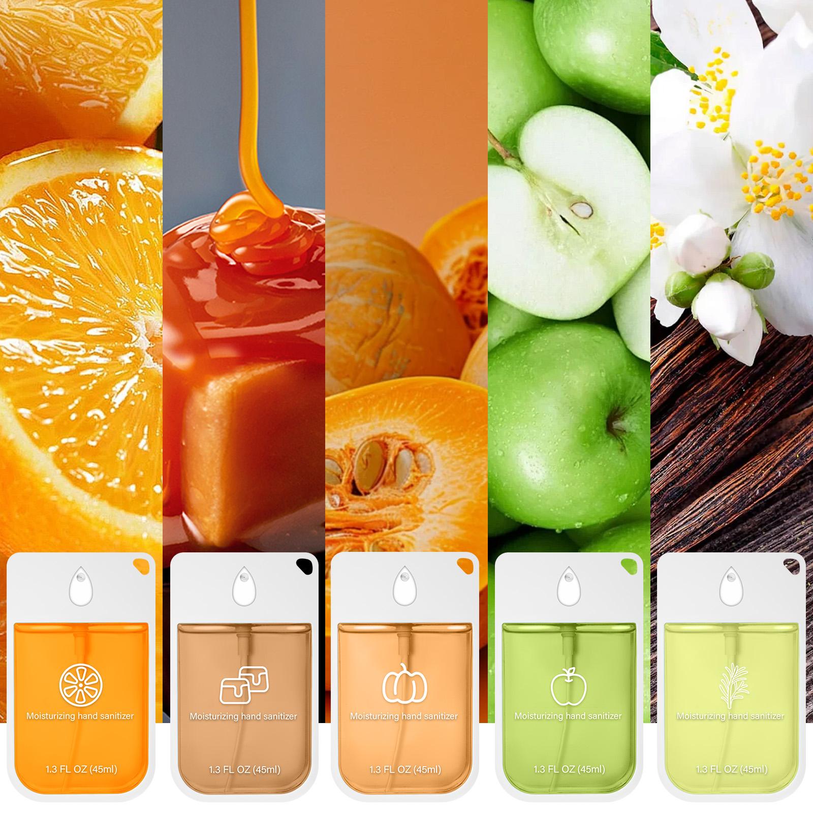 10-Piece Moisturizing Natural Hand Sanitizer Spray Set, Scent, Travel Size, Non-Irritating, No Formaldehyde, Suitable for All Skin Types