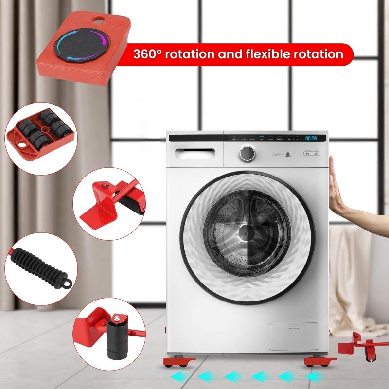 Mobile Appliance Dolly and Lift Wheel Tool Set, Durable and Safe, Easy to Move and Rearrange, Convenient and Effortless Transportation