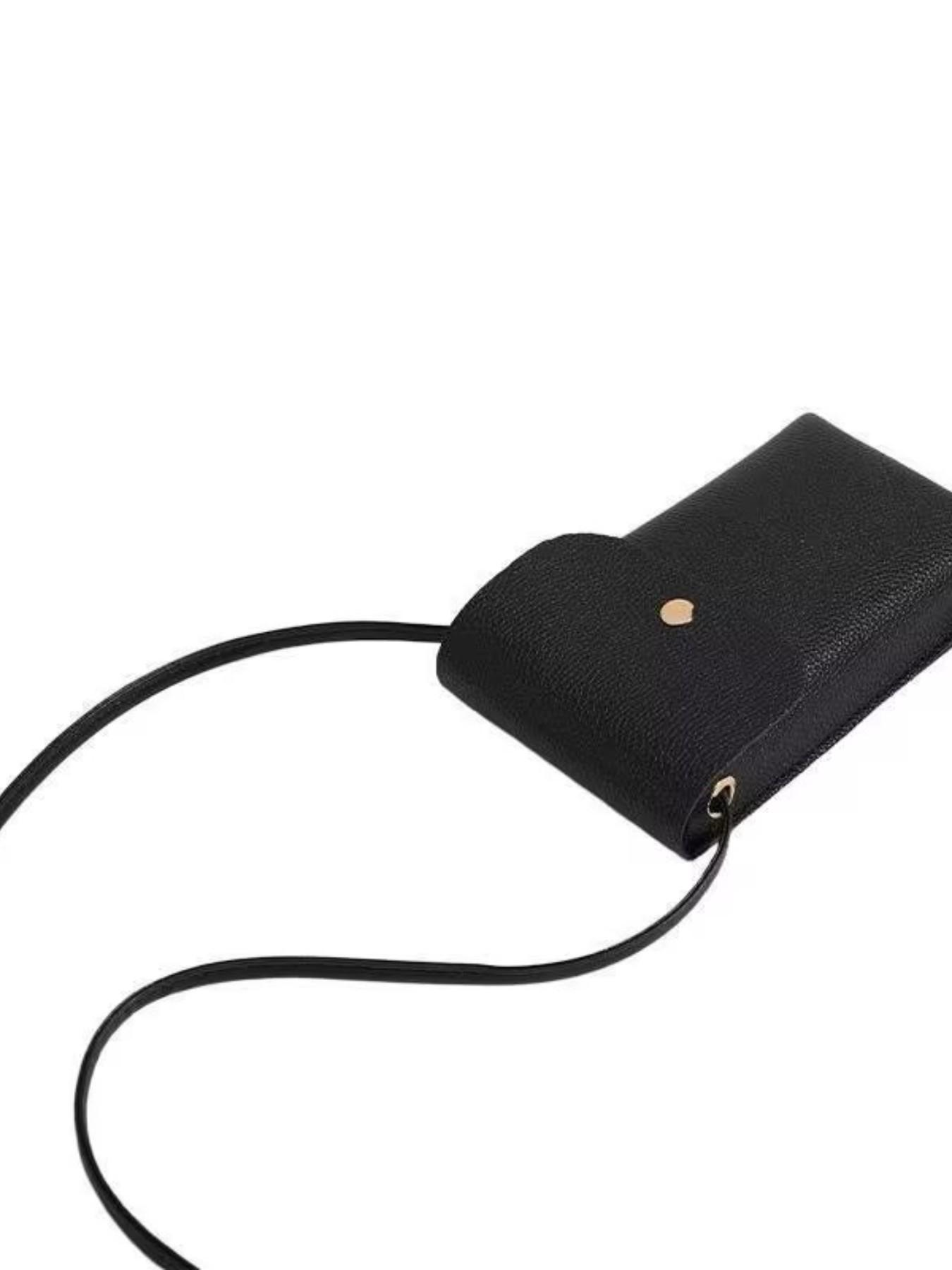 Effortless Casual Style | Vintage Leather Phone Crossbody for Everyday Errands | Lightweight Mini Bag