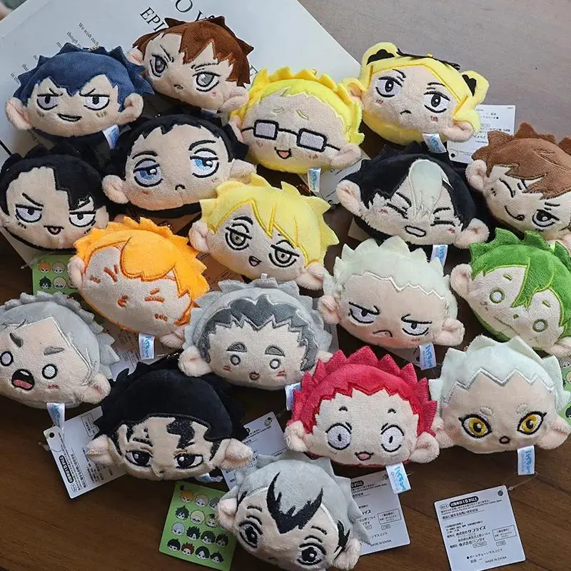 2026 New hot item  model Haikyuu Doll Bag Pendant Stuffed Anime Kei Tsukishima Oikawa Tooru Kozume Kenma Kuroo Tetsurou Plushies Birthday